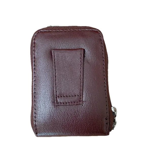 NEW‎ Travelon Brown Cross Body Wristlet RFID Travel Wallet Magnetic Close - Image 3