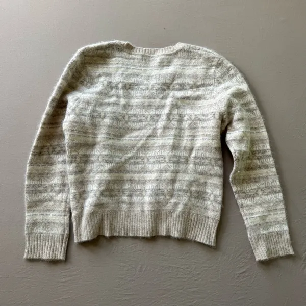 Vintage Valerie Steven’s Fair Isle Wool Knit Sweater - Image 2