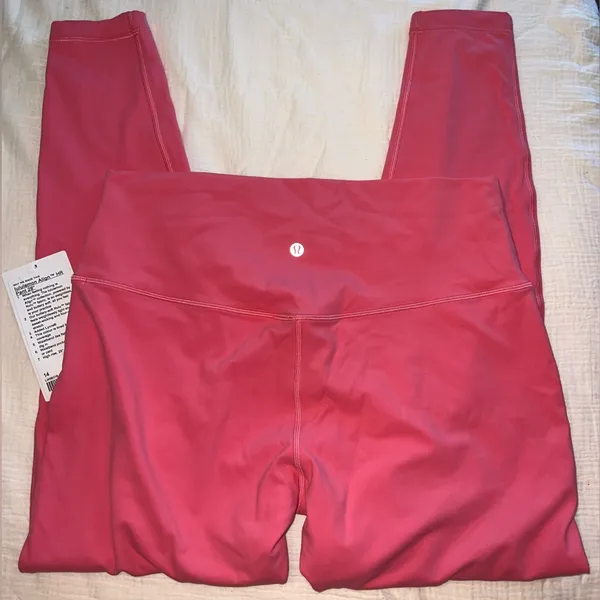 Lululemon Align HR Pant 28” Double Lined | Sakura Pink (SAKP) | Size 14 |‎ NWT - Image 4