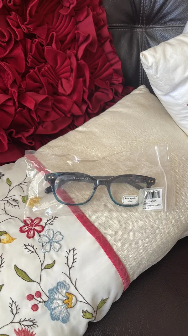 Kate Spade new york Rebecca 49mm Reading Glasses SKY BLUE , 1.0 - Image 11