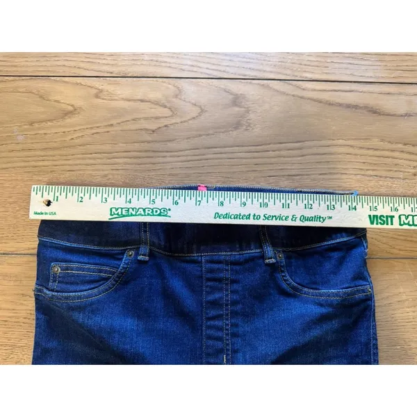Spanx Women Size Medium‎ Jeans Wide Leg Stretch Preppy City Loungewear Career - Image 3