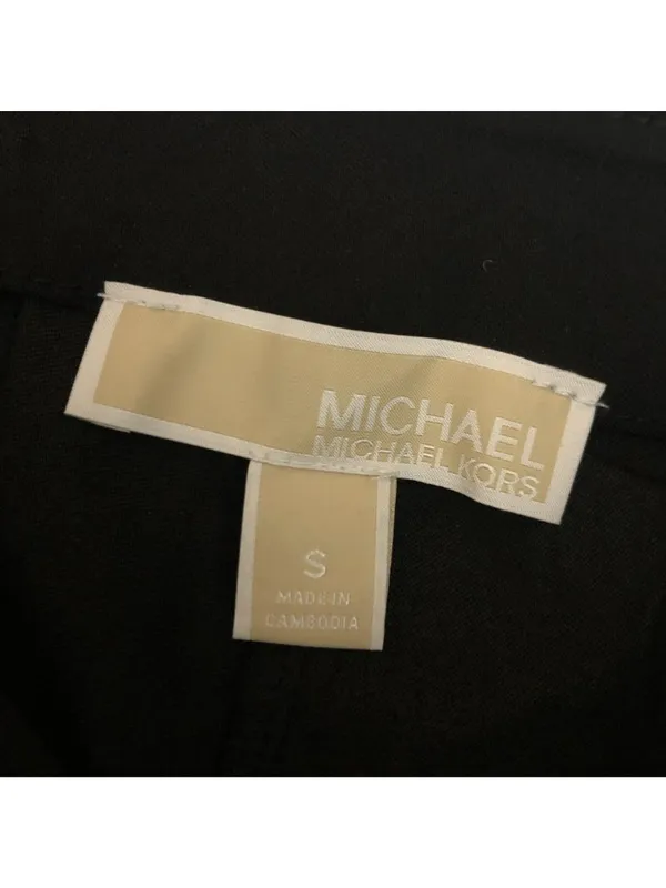Michael Michael Kors Womens Black Slim-Fit Pants Size Small - Image 3