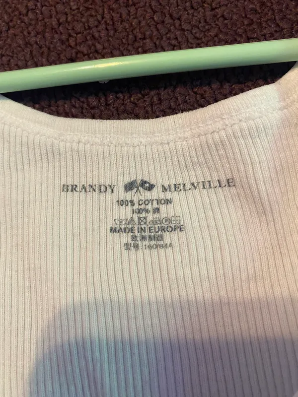 Brandy Melville White Tank Top - Image 2
