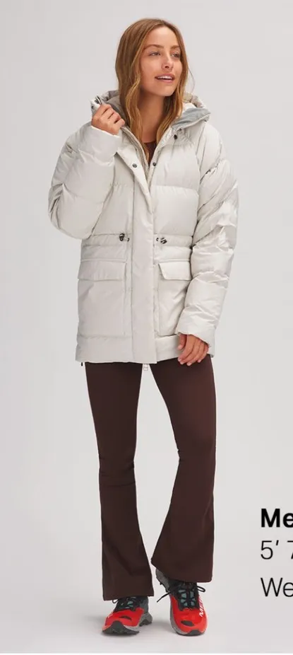 Backcountry Raglan allied down parka White Size M - Image 2
