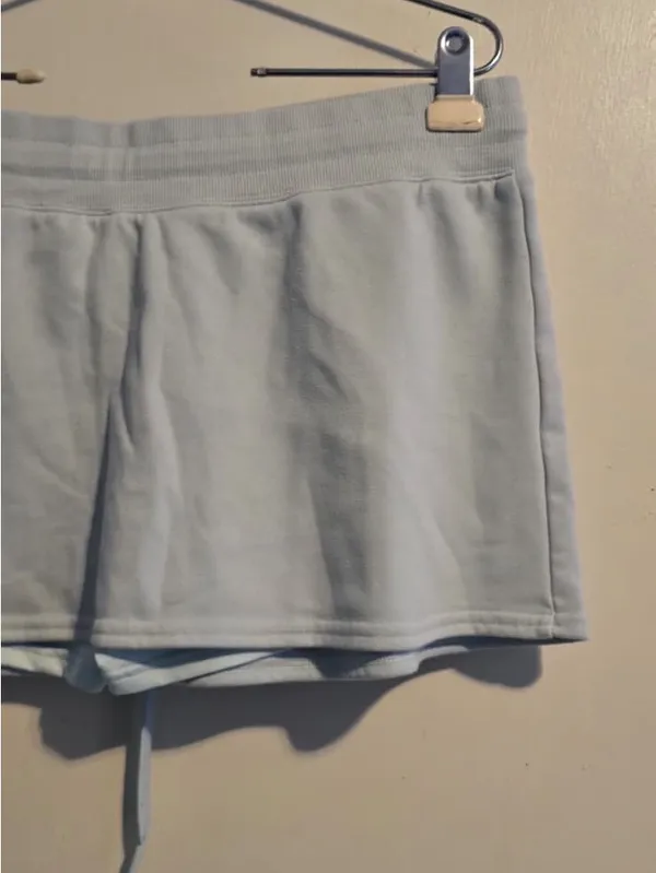 Princess Polly Light Blue Women's Drawstring Lounge Shorts - Image 11