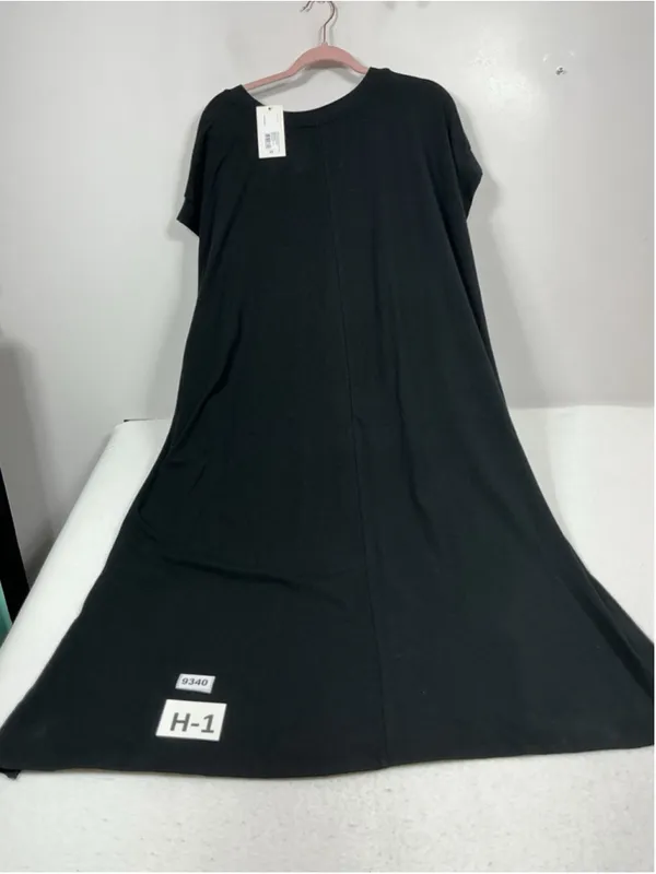 Womans NWT A New Day Sleeveless Pullover Midi Shift Dress 4 X Black - Image 2