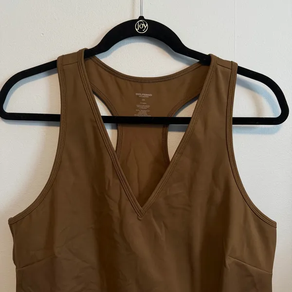 Girlfriend Collective Cafe Maddie V-Neck Tank Top NWT sz XXLarge - Image 2