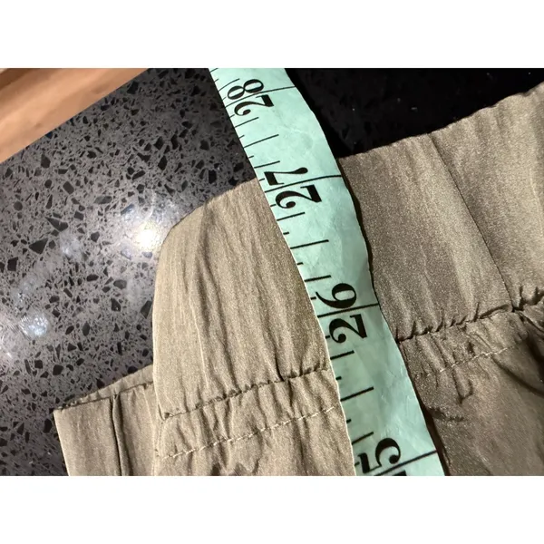 FP Movement‎ Women's Jogger Pants Olive Green Smocked Waist Lightweight size L - Image 6