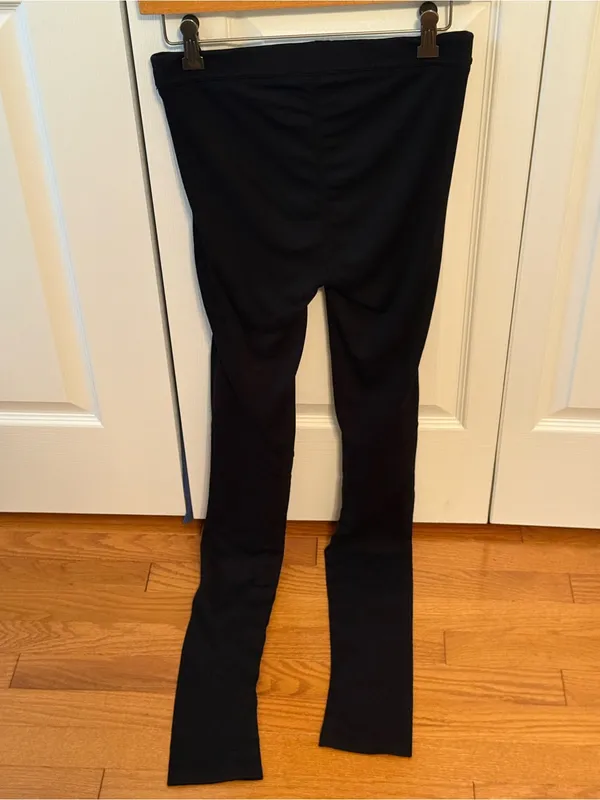 Helmut Lang Black High Waisted Leggings - Image 3