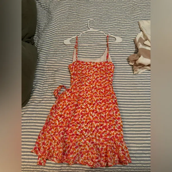 Princess Polly Pink And Orange Floral Mini Dress - Image 2