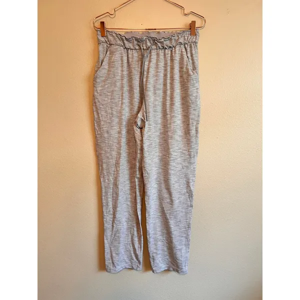 Lululemon Pants Womens 8 Grey On The Fly 7/8 Jogger Luxtreme Travel Workout - Image 4