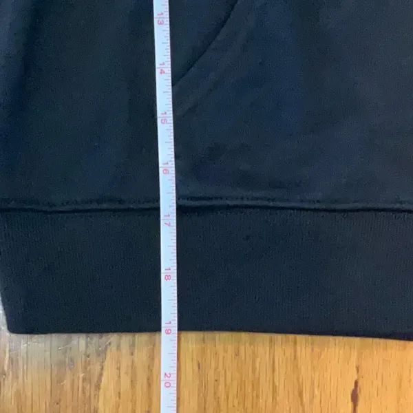 GAP Hooded Black Crop Sweater, NWT, size M - Image 10