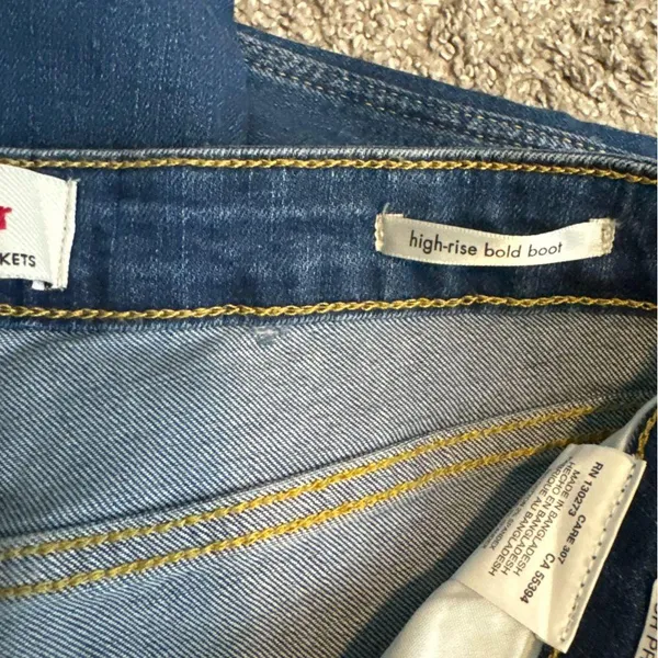 NWT Wrangler High Rise Bold Boot Jeans Sz 5/6 Medium Wash Bootcut - Image 16