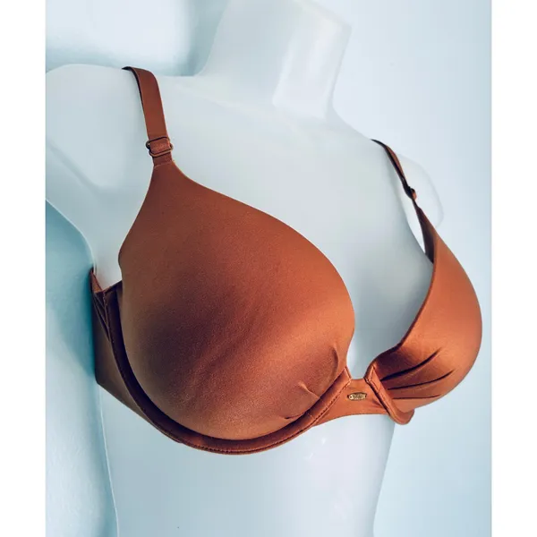 Victoria's Secret Fabulous Push Up Bra Copper Brown 34D Padded - Image 6