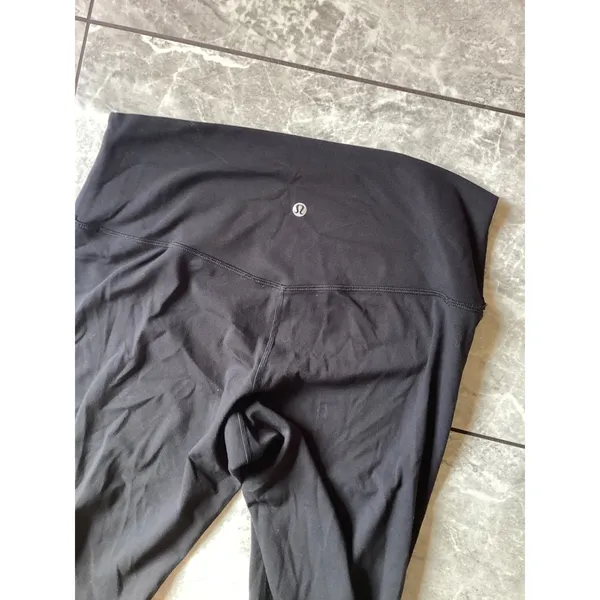 Lululemon Align High-Rise Pant 25 Black Nulu Yoga Leggings LW5IDCS Size 12 - Image 3
