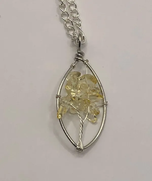 Citrine Necklace Yellow - Image 2