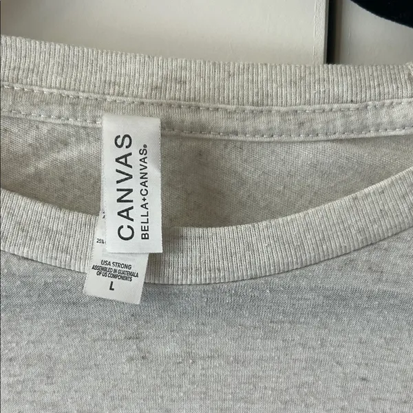Babes Support Babes Graphic Tee Gray Size L - Image 3