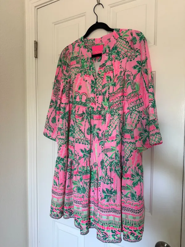 Lilly Pulitzer Tropical Tiered Dress - Image 8