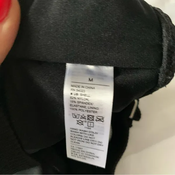 Old Navy Black Ribbed Bikini Top - Image 3