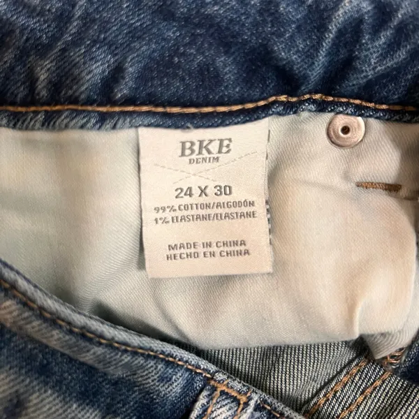BKE Billie Slim Fit High Rise Super Flare Jeans Size 24 - Image 4