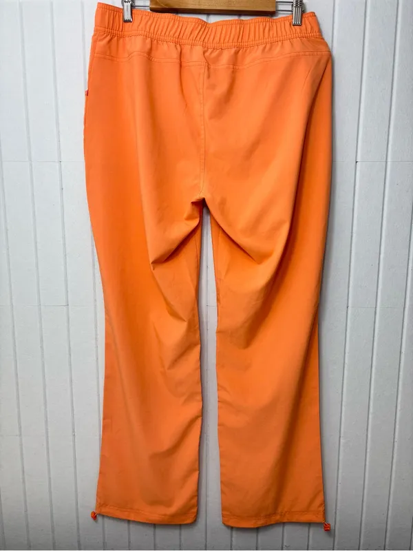 Bright Orange Women's Pants‎ Size L - Image 3