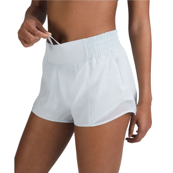 Lululemon Hotty Hot High-Rise Lined Short 2.5" Powder Blue - Image 5
