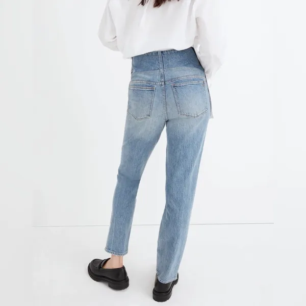 Madewell the maternity perfect vintage jean in heathcote NEW NWT - Image 3