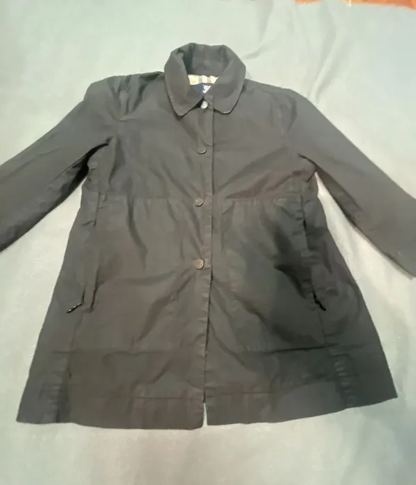Burberry Lightweight Rain Jacket Trench Coat Black for kids - Image 3