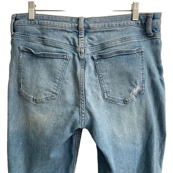 Sam Edelman The Mary Jane Boyfriend Button fly Straight Denim Jeans Womens 30 ￼‎ - Image 4