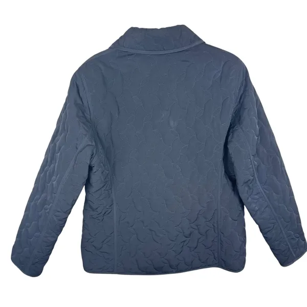 Braetan Black‎ Quilted Lined Full Zip Collared Lightweight Jacket Pockets Size L Black Size L - Image 2