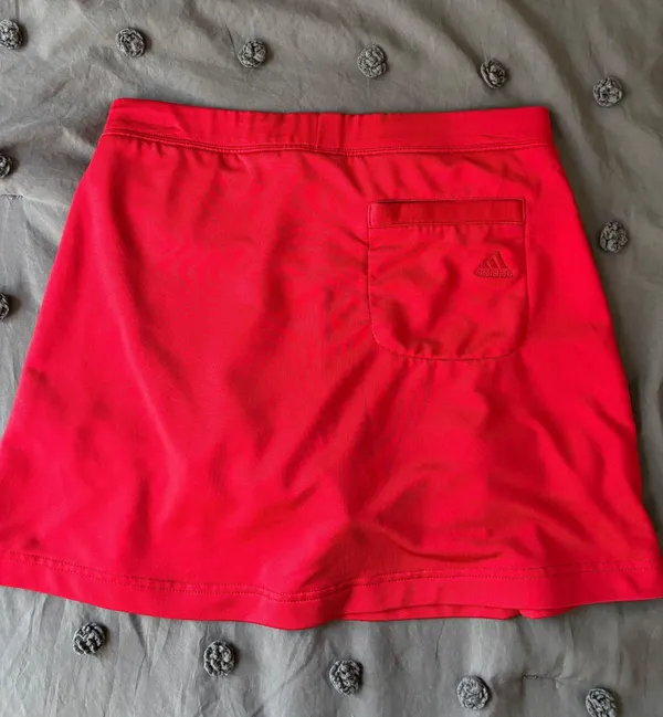 Adidas Red  Tennis Skirt - Image 3