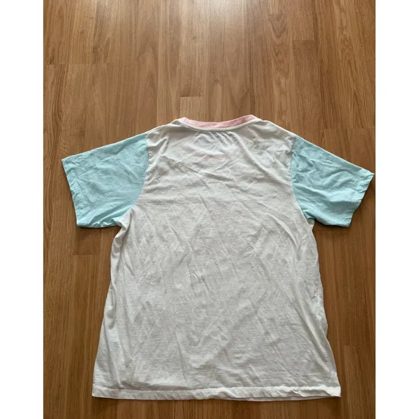 Eleanora Madison Fall Is For Fairytales Graphic Tee Colorblock Cotton XL - Image 5