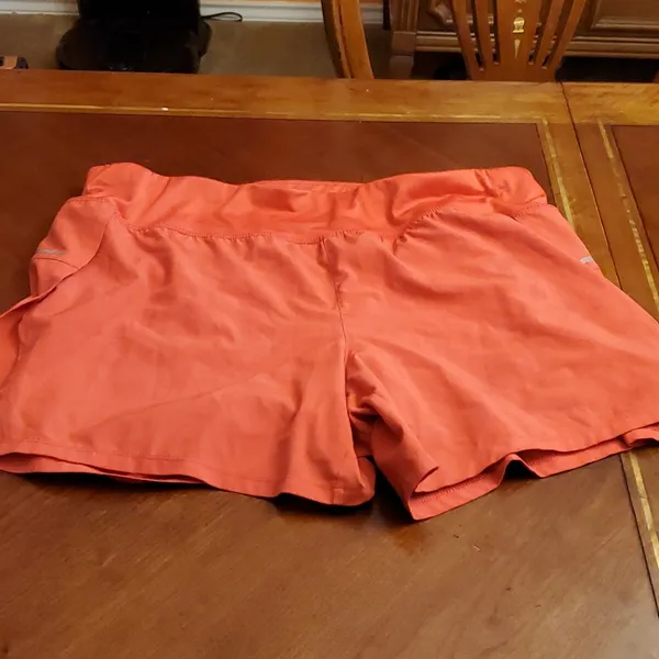 Avia Orange Running Shorts Size12/14 - Image 2
