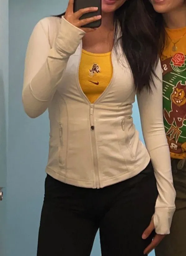 Lululemon White Opal Define Jacket - Image 3