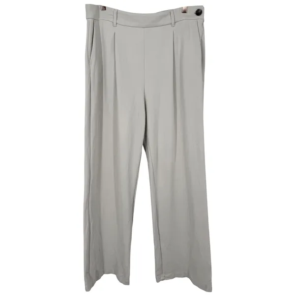 Vuori Womens Maven Wide Leg Pants Pleated Trouser Size Large Travel Lounge - Image 4