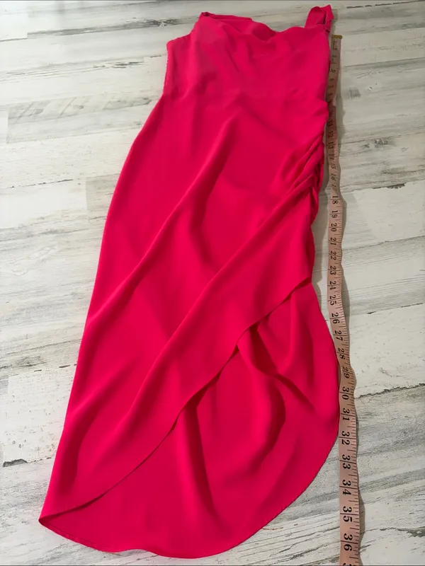 Amanda Uprichard Hot Pink Glamorous Mini Dress - Image 11