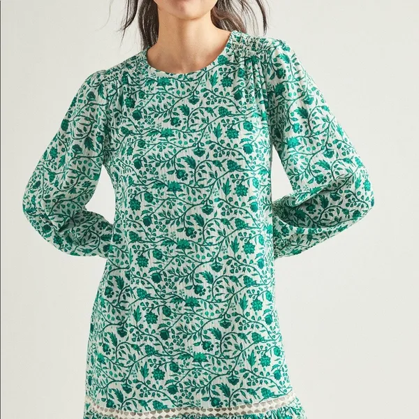 Anthropologie long sleeve dress - Image 4