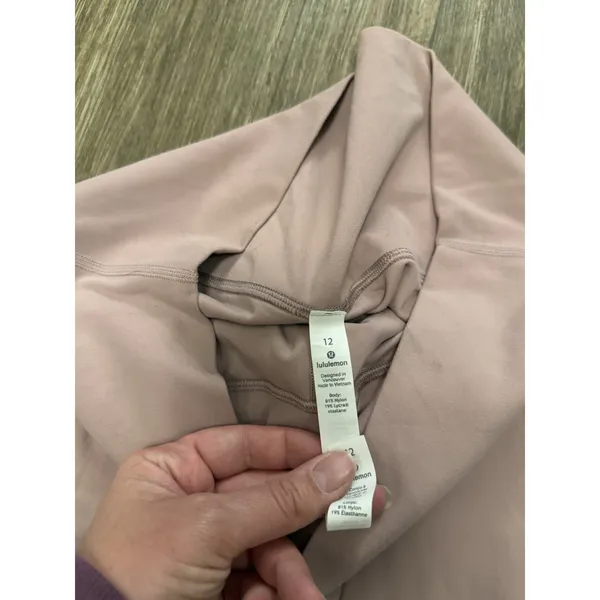 Lululemon Align High-Rise Crop 21" Pink Puff Size‎ 12 W6BWRS - Image 8