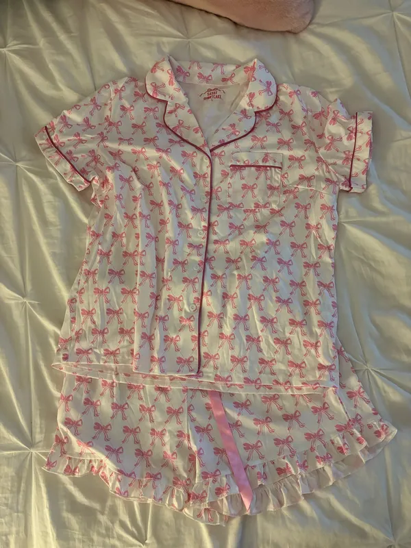Sassy Shortcake PJ Set Pink Size L - Image 5
