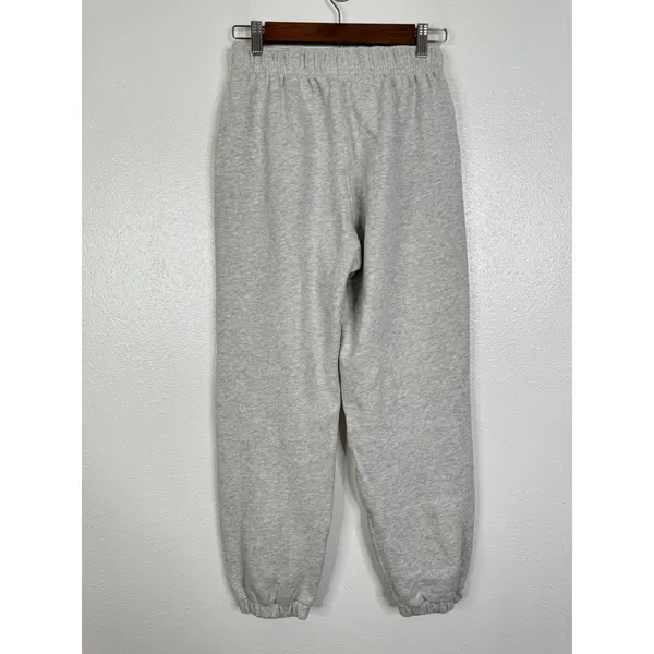 Lululemon Scuba Mid-Rise Oversized Jogger Heathered Core Ultra Light Grey XXS - Image 5