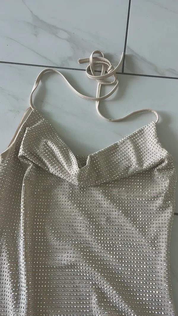 ThirtyOne Boutique Sparkling halter dress - Image 5