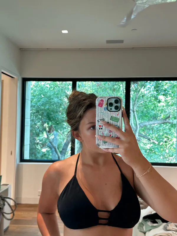 & Other Stories Black swimsuit top - Image 2