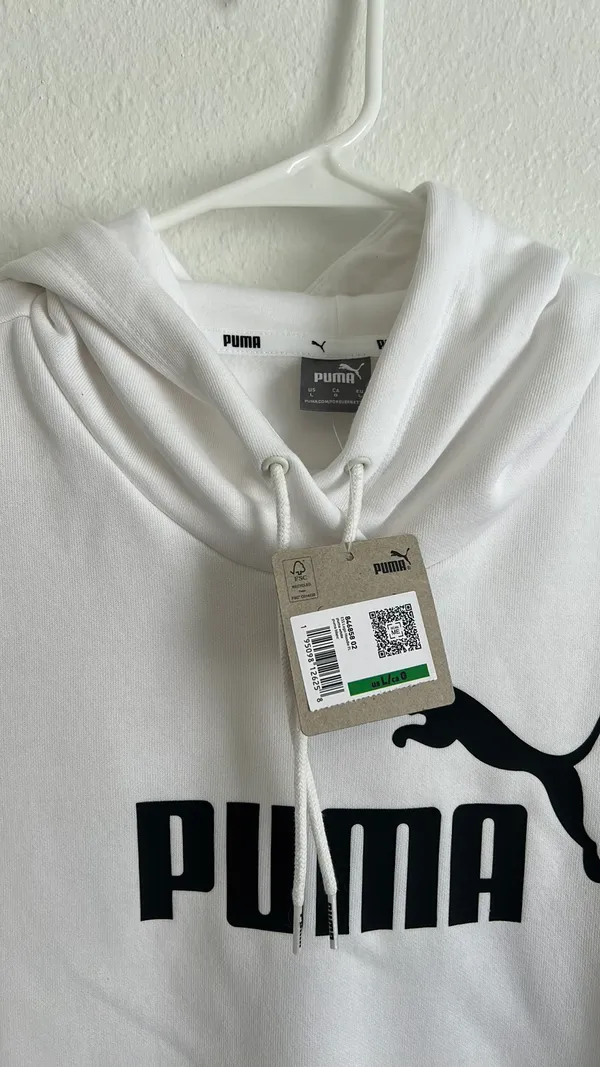 White Workout Hoodie - Image 4