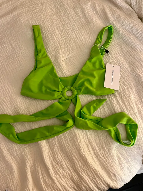 Lovers + Friends I Got Options Top in Green Lime - Image 2
