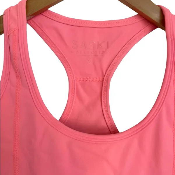 Saski Pink Bike Shorts and Sports Bra Two Piece Set Size Small‎ S Pink - Image 4