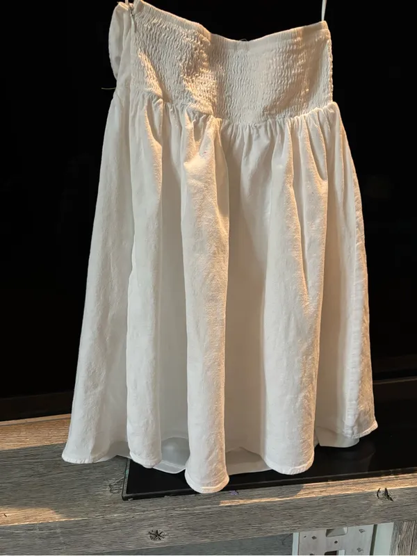 Princess Polly Strapless White Mini Dress - Image 3