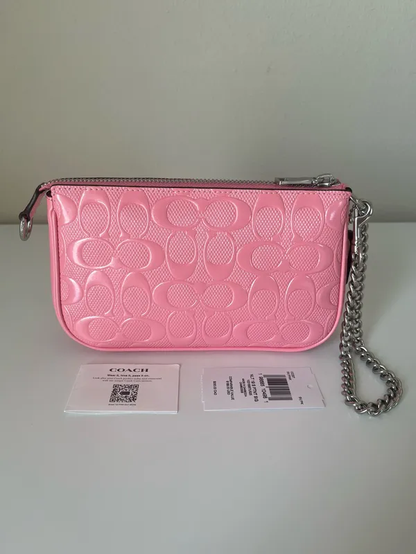 Coach Nolita 19 In Signature Leather With Heart Charm - Image 4
