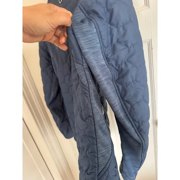 Ariat women's blue gray quilted Volt Insulated jacket‎ size xl - Image 6