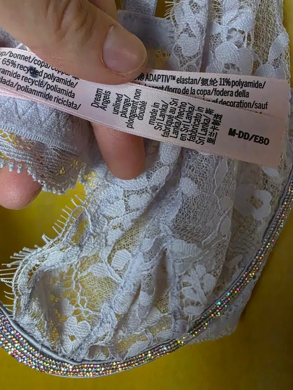 victoria's secret twinkle lace monowire Bra- Lavender - Image 6