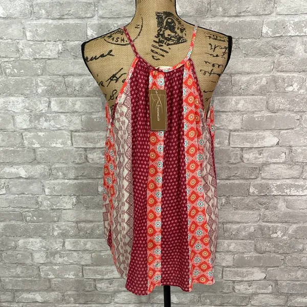 Francesca’s Miami Colorblock tank top - Image 3